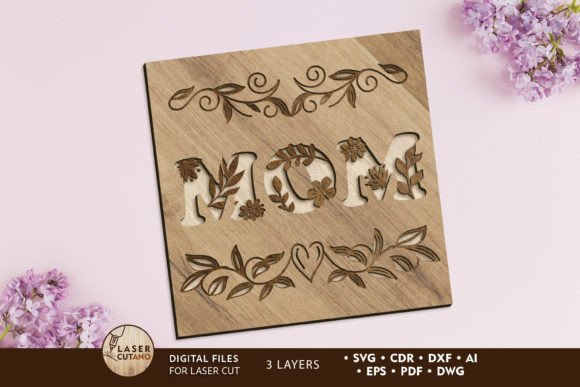 A Brand Designer's Review: Mother's Day Laser Cutting Assets
