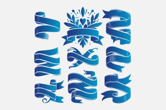 A Modern Hand‑Drawn Ribbon for Brand Design & Packaging