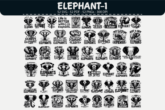 A Versatile Crafting Asset for Your Elephant Graphics