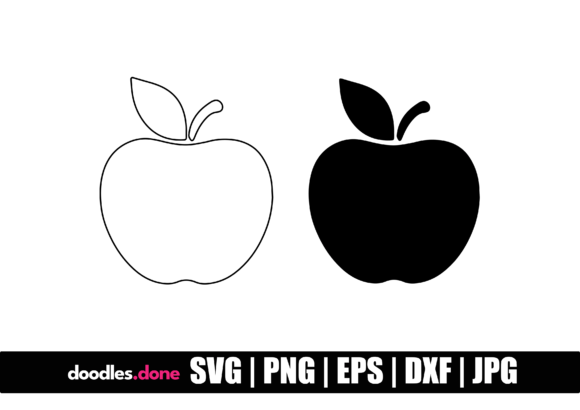 Apple Outline SVG: A Simple, Versatile Graphic for Crafting