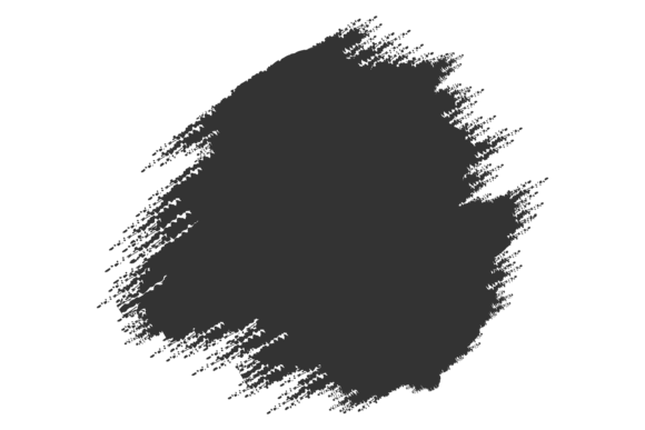 Black Brush Texture Shapes for Graphics & Decorative Projects