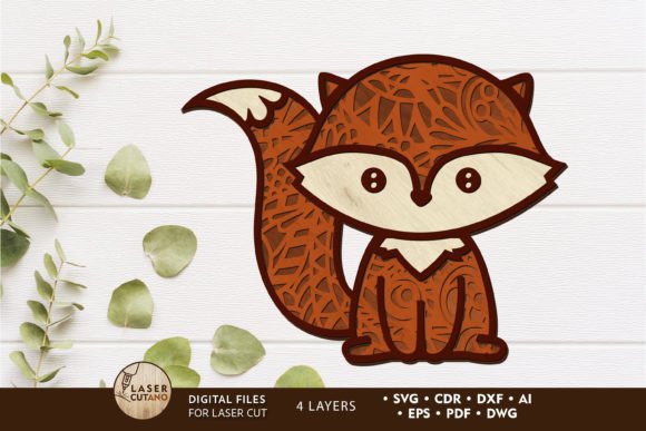 Crafting Brand Magic with a Fox Laser Cut Design