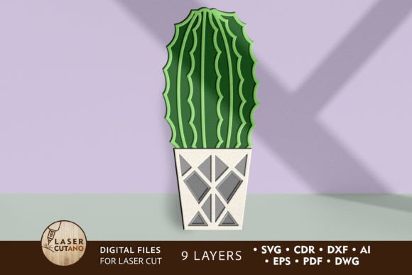 Decorative Succulent Plant Embroidery Design Review