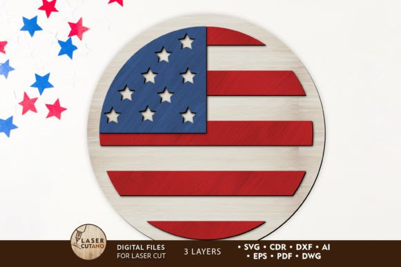 Elevate Your Independence Day Content with Laser Cut Ornaments