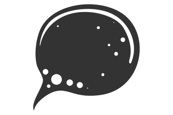The Black Round Speech Bubble: A Publisher's Design Tool