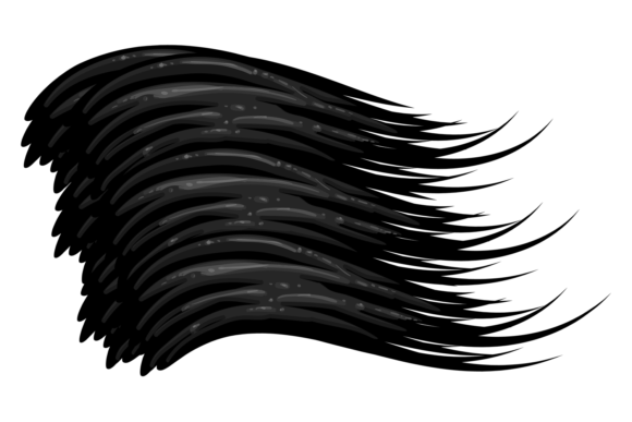 The Raw Power of a Black Paint Stroke for Branding